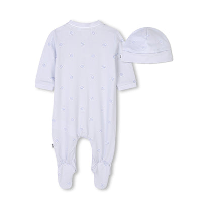 Newborn Pyjamas &amp; Hat Set Hugo Boss