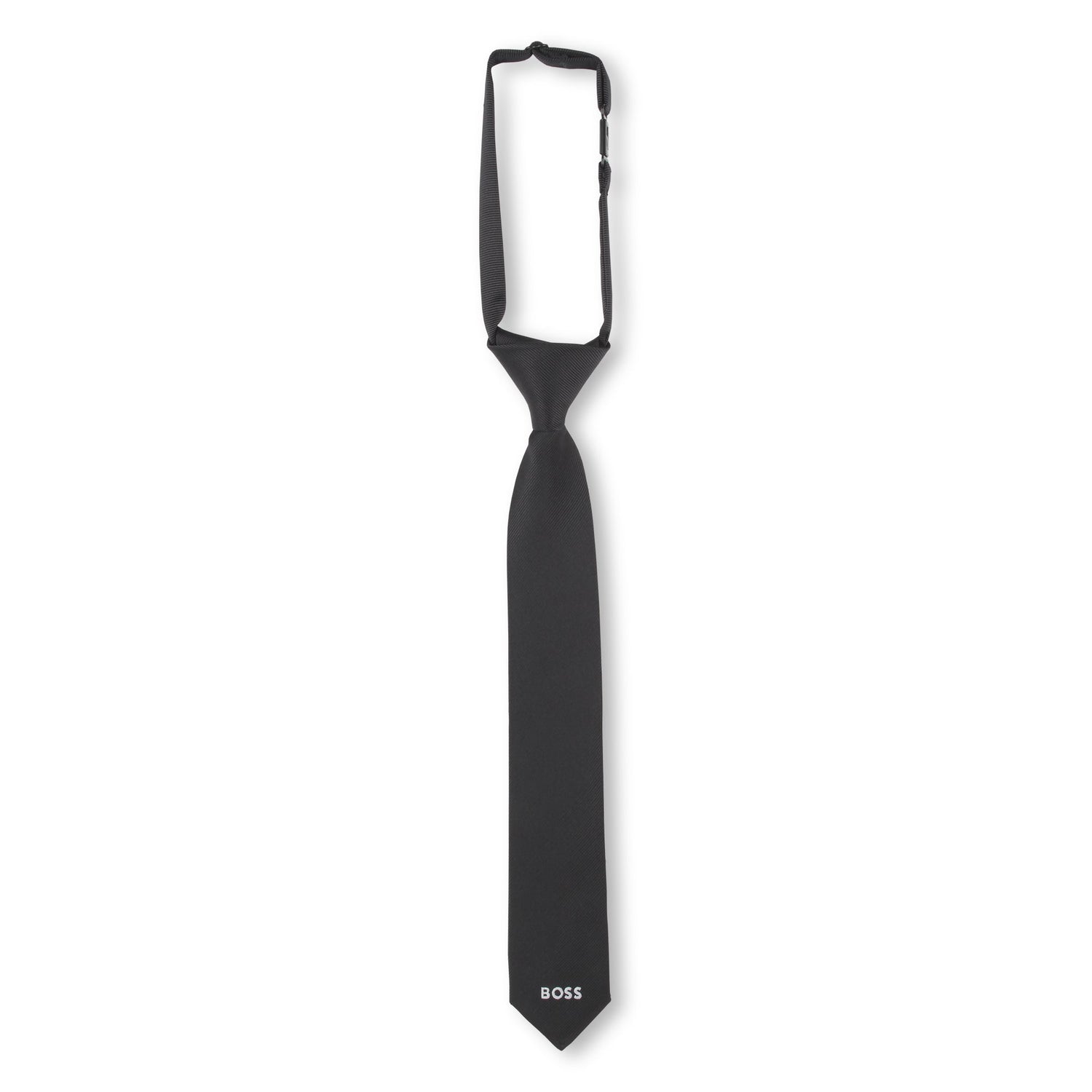 Kids Adjustable Tie with Jacquard Design Hugo Boss