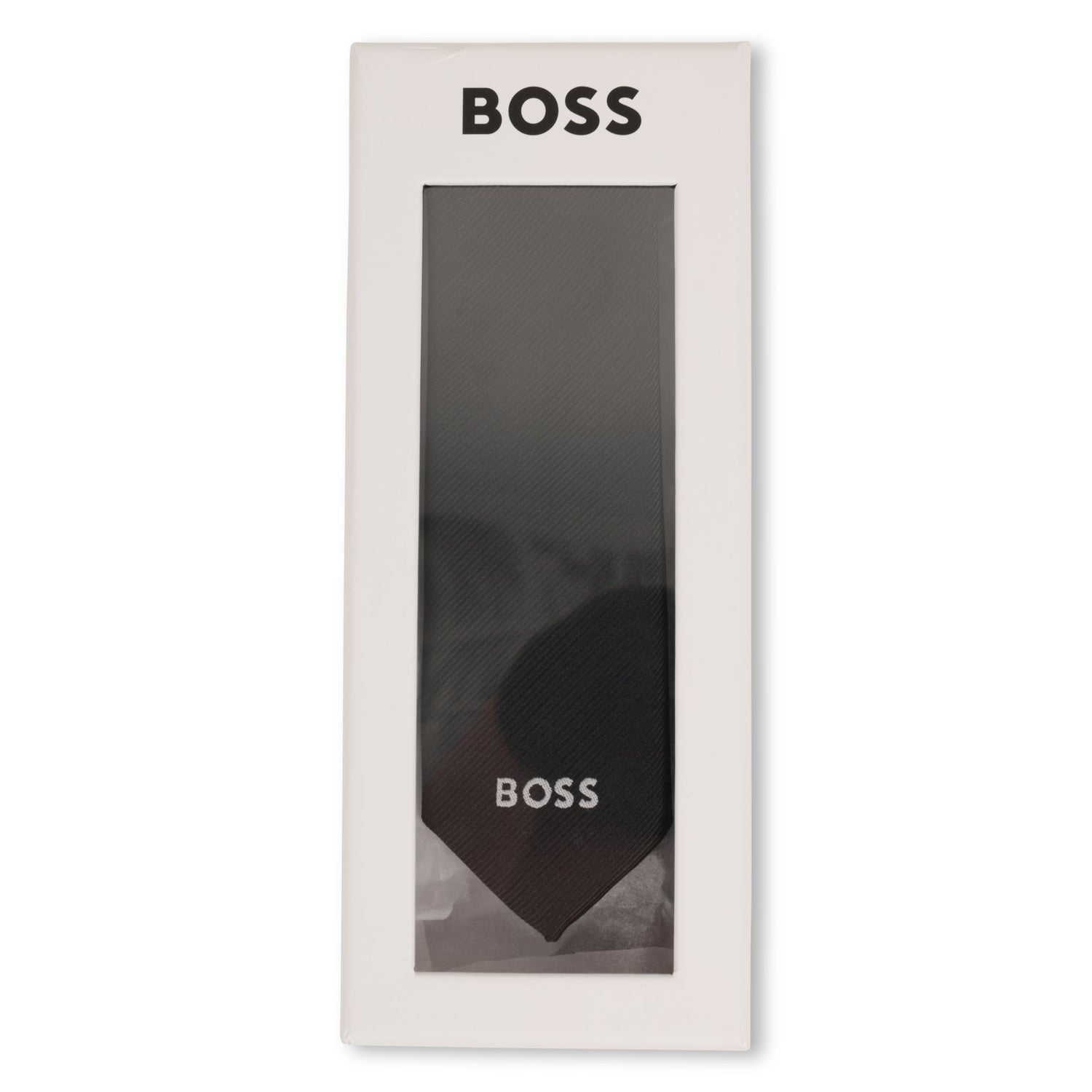 Kids Adjustable Tie with Jacquard Design Hugo Boss