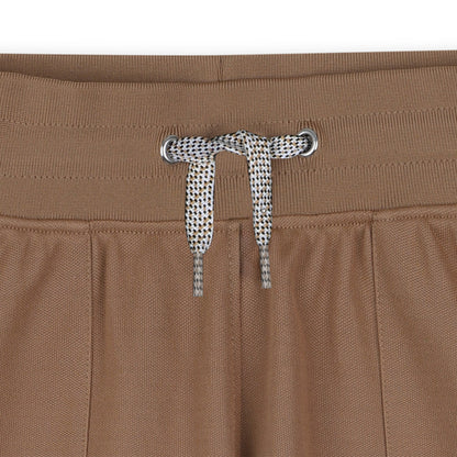Cotton Piqué Jogging Shorts with Patch Pockets and Logo Details Hugo Boss