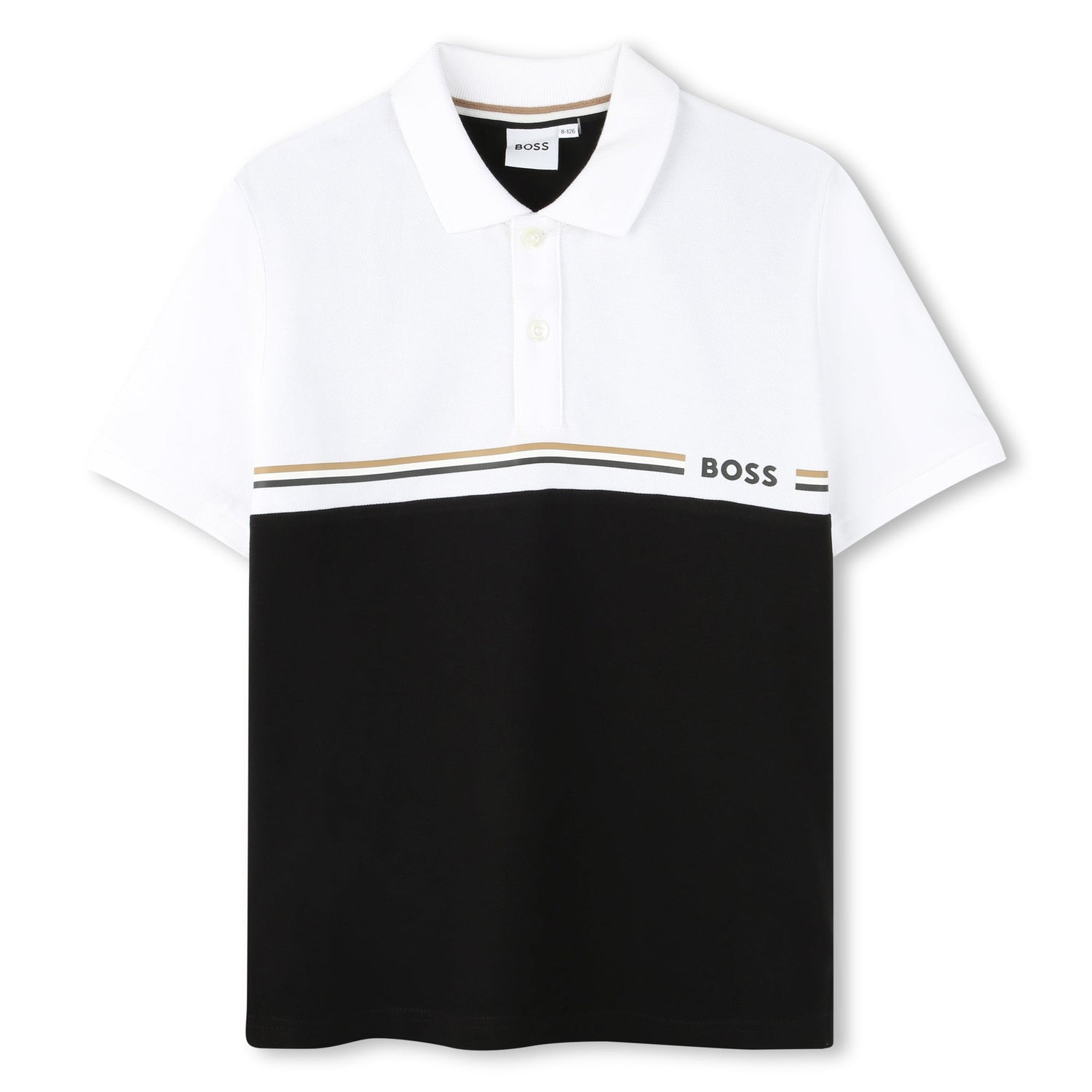 Colourblock Piqué Polo Shirt for Boys Hugo Boss