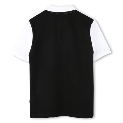 Colourblock Piqué Polo Shirt for Boys Hugo Boss