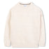 Cotton Knit Sweater with Dot Pattern and Logo Badge Hugo Boss