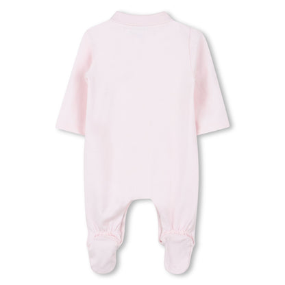 Organic Cotton Pyjamas with Polo Collar and Logo Print Hugo Boss