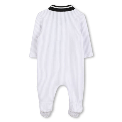 Corduroy Pyjamas and Hat Set with Logo Details Hugo Boss