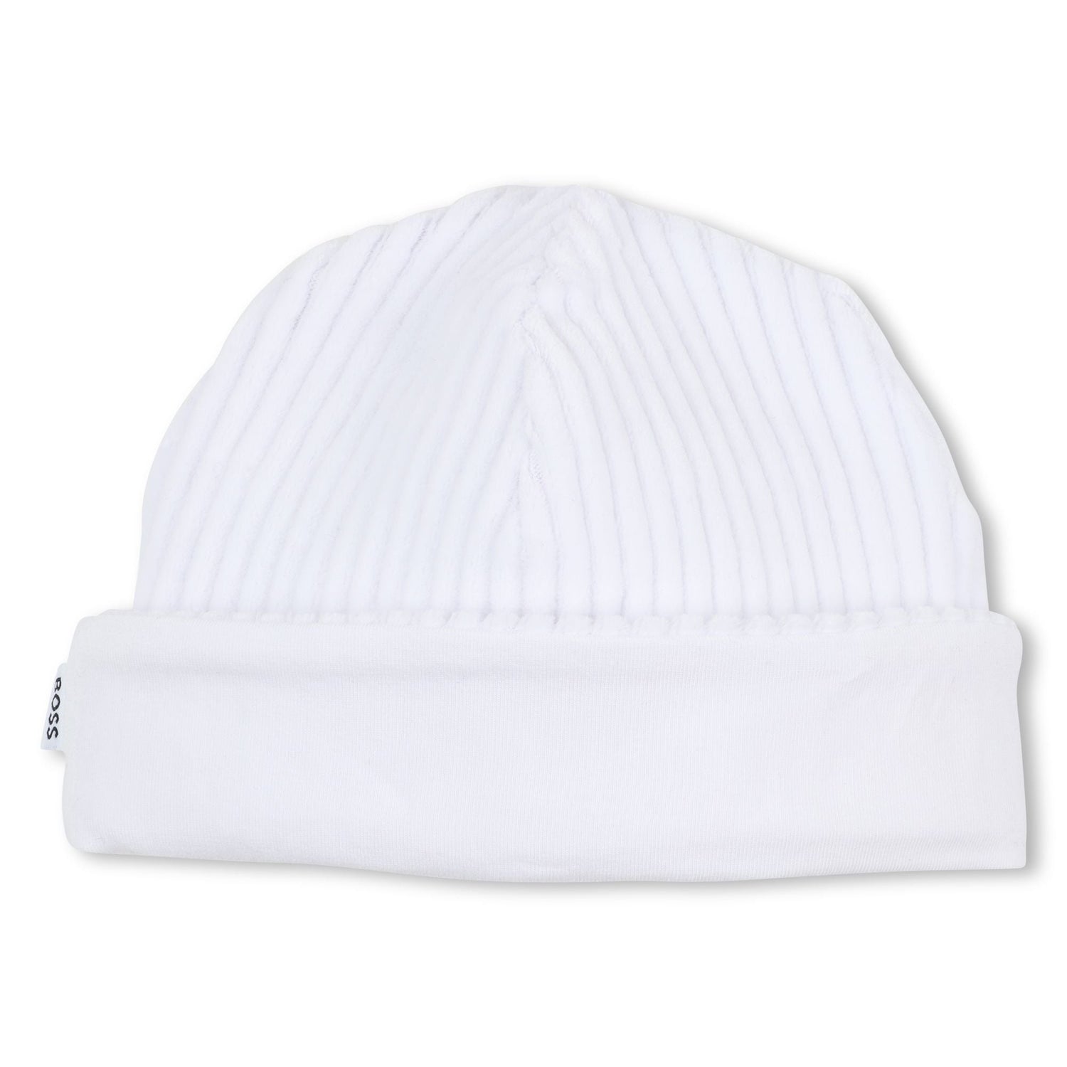 Corduroy Pyjamas and Hat Set with Logo Details Hugo Boss