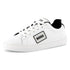 Cow Leather Trainers with Branded Details and TPR Outsole Hugo Boss