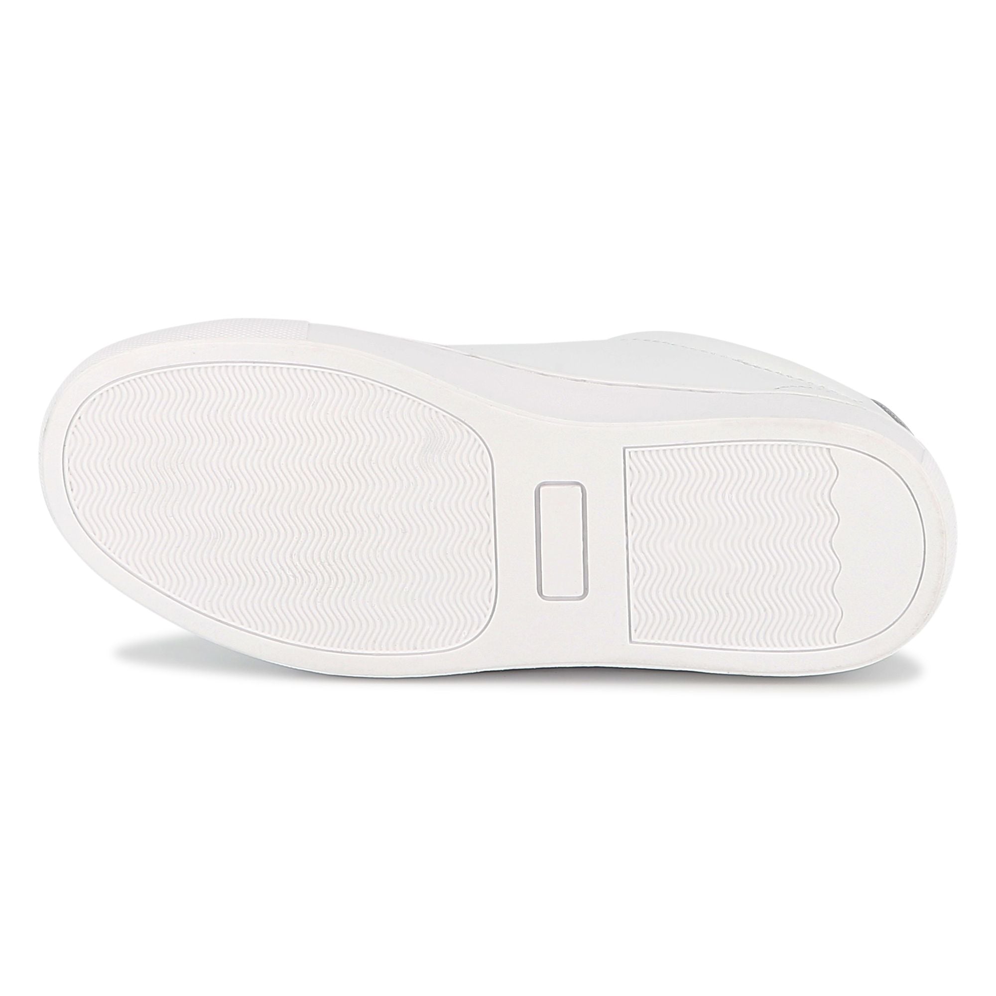 Cow Leather Trainers with Branded Details and TPR Outsole Hugo Boss