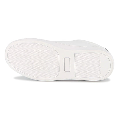 Cow Leather Trainers with Branded Details and TPR Outsole Hugo Boss