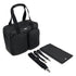 Coated Fabric Changing Bag with Monogram Perforations and Jacquard Handles Hugo Boss