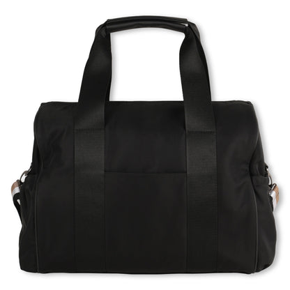 Coated Fabric Changing Bag with Tricolour Strap and Accessories Hugo Boss