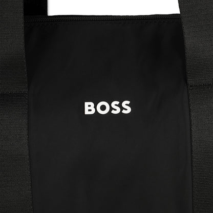 Coated Fabric Changing Bag with Tricolour Strap and Accessories Hugo Boss