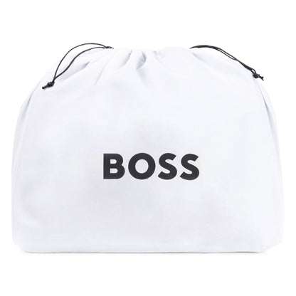 Coated Fabric Changing Bag with Tricolour Strap and Accessories Hugo Boss