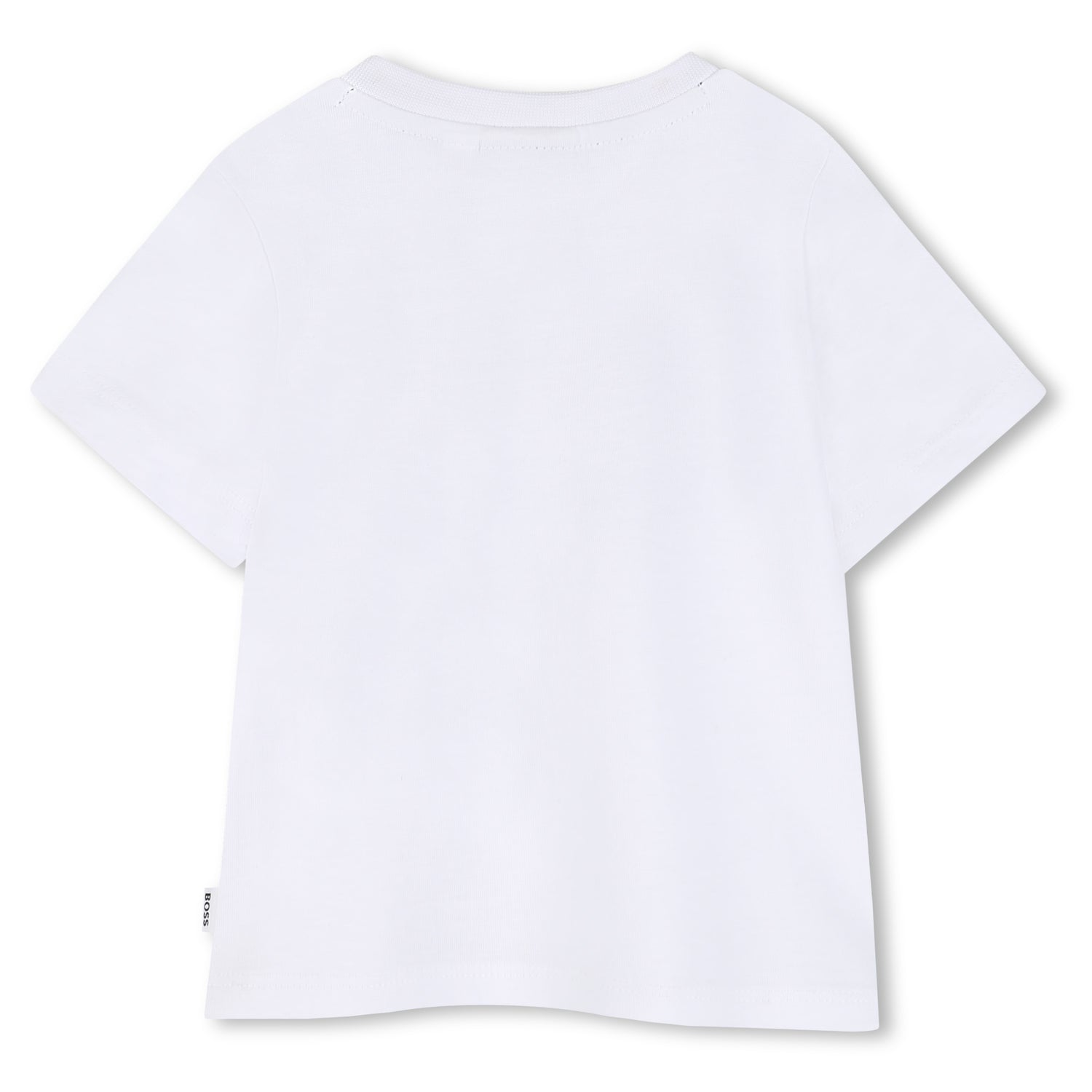 Cotton Tee &amp; French Terry Bermuda Shorts Set Hugo Boss