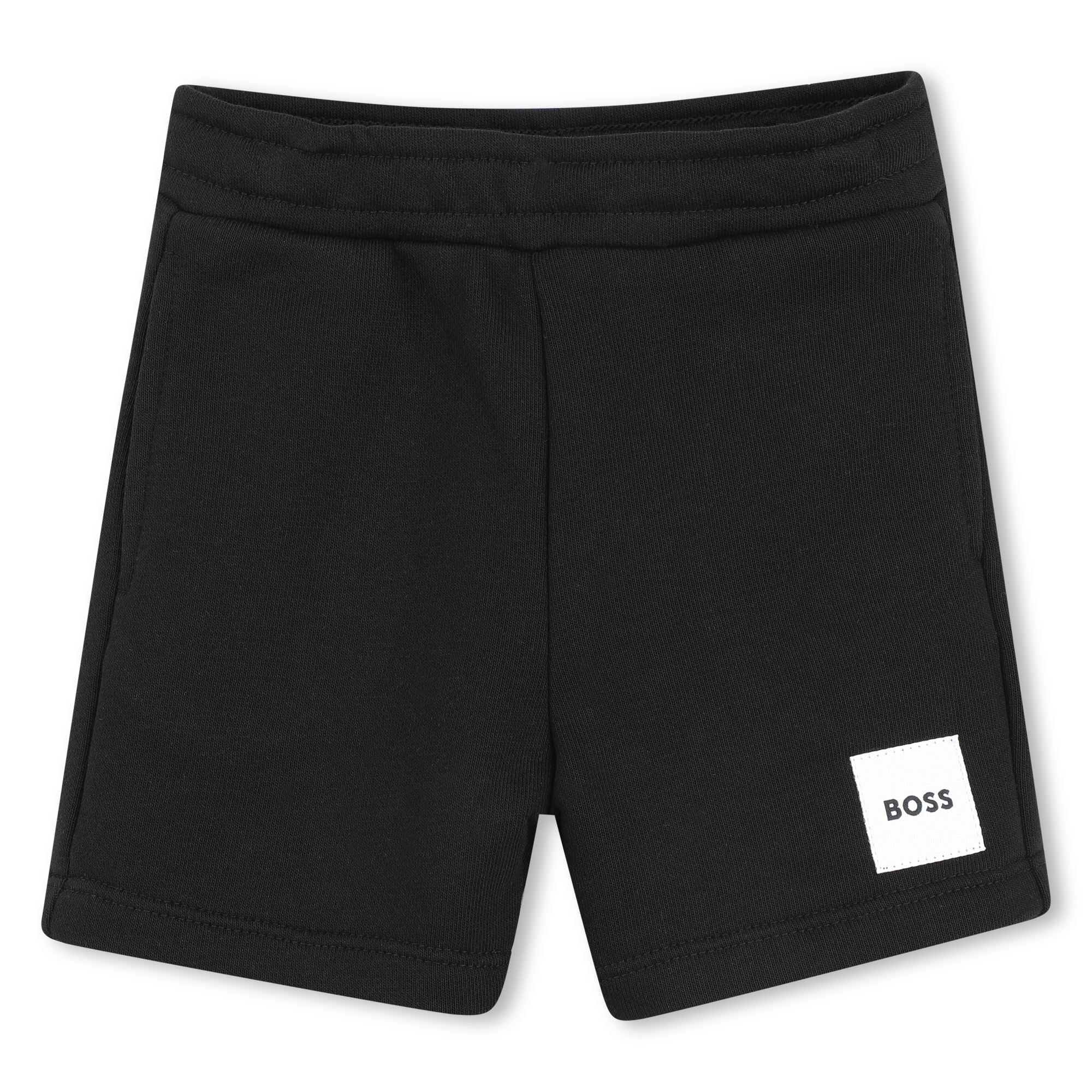 Fleece Jogging Shorts with Elasticated Waist Hugo Boss