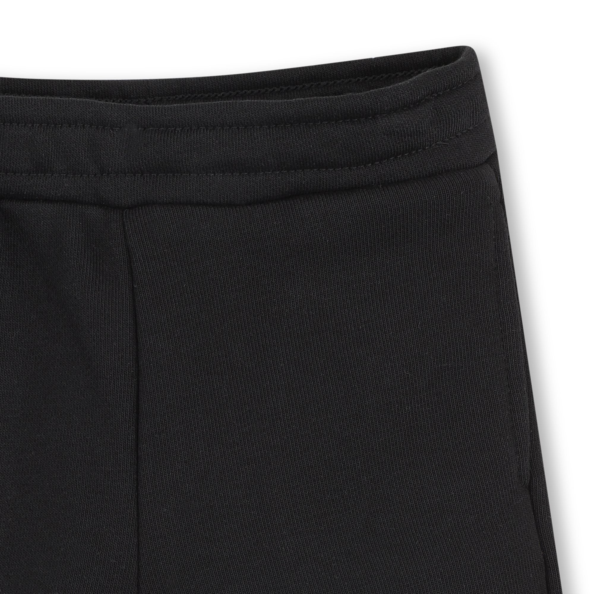 Fleece Jogging Shorts with Elasticated Waist Hugo Boss