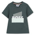 Cotton Jersey T-Shirt with Graphic Chest Print Hugo Boss