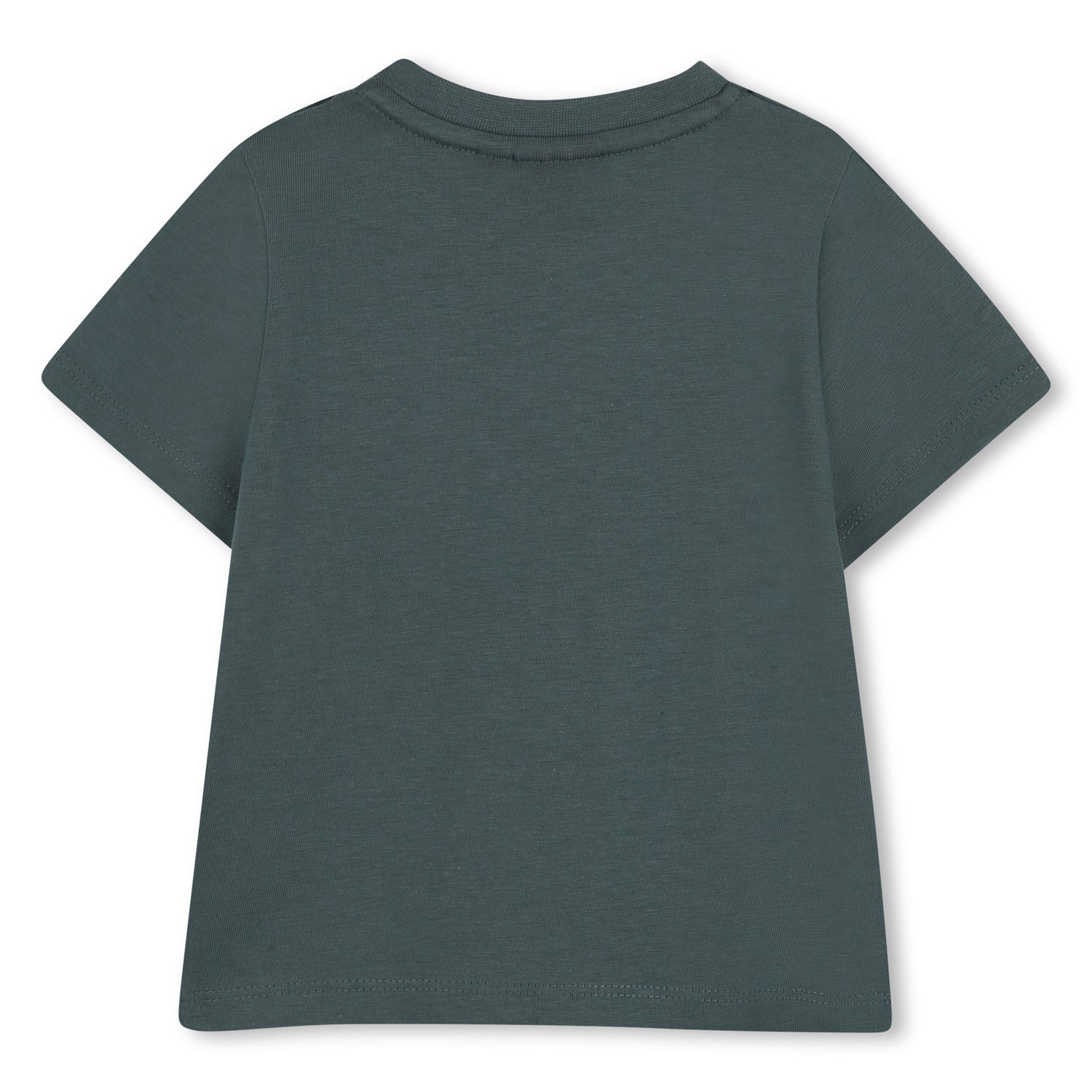 Cotton Jersey T-Shirt with Graphic Chest Print Hugo Boss