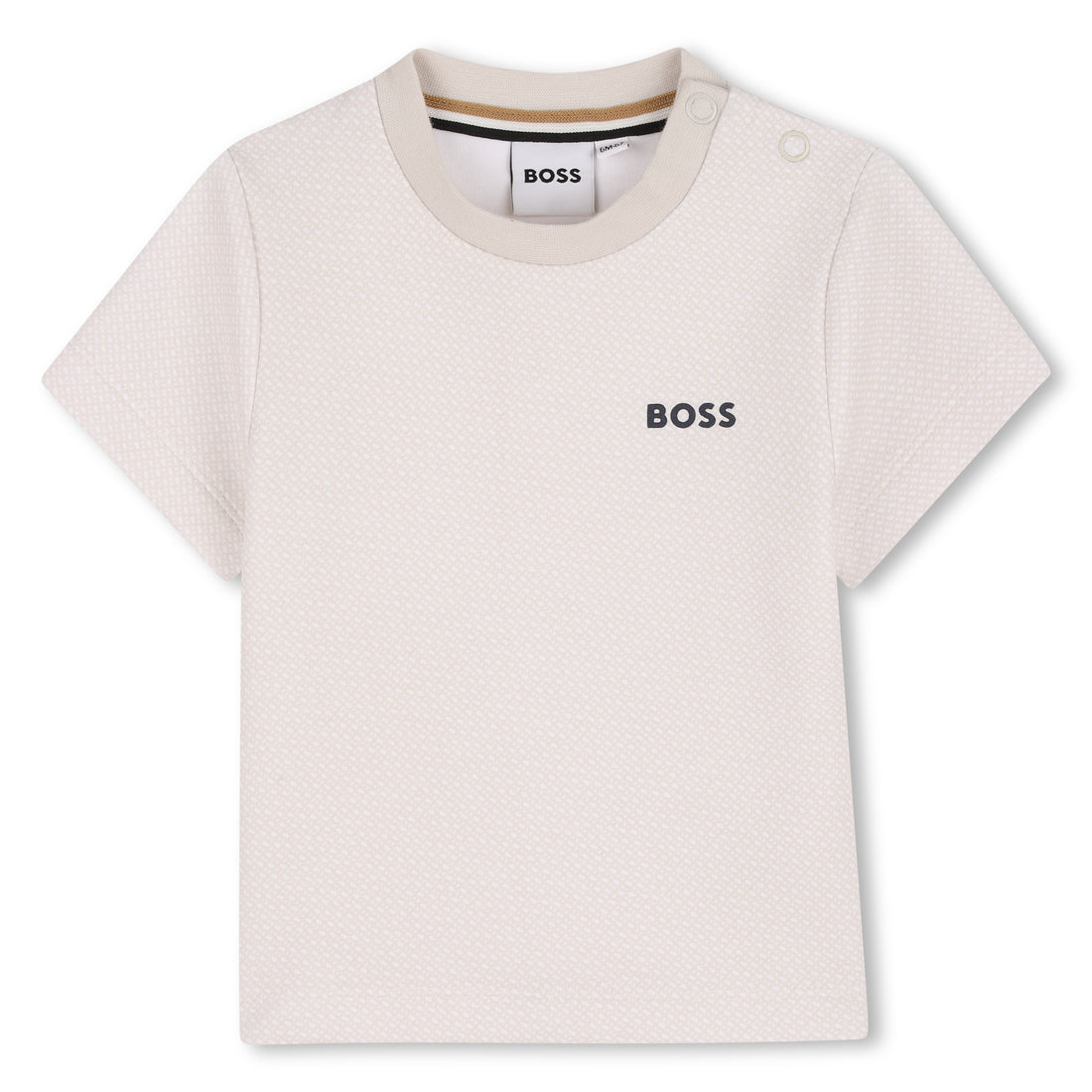 Monogram Cotton Short-Sleeve T-Shirt Hugo Boss