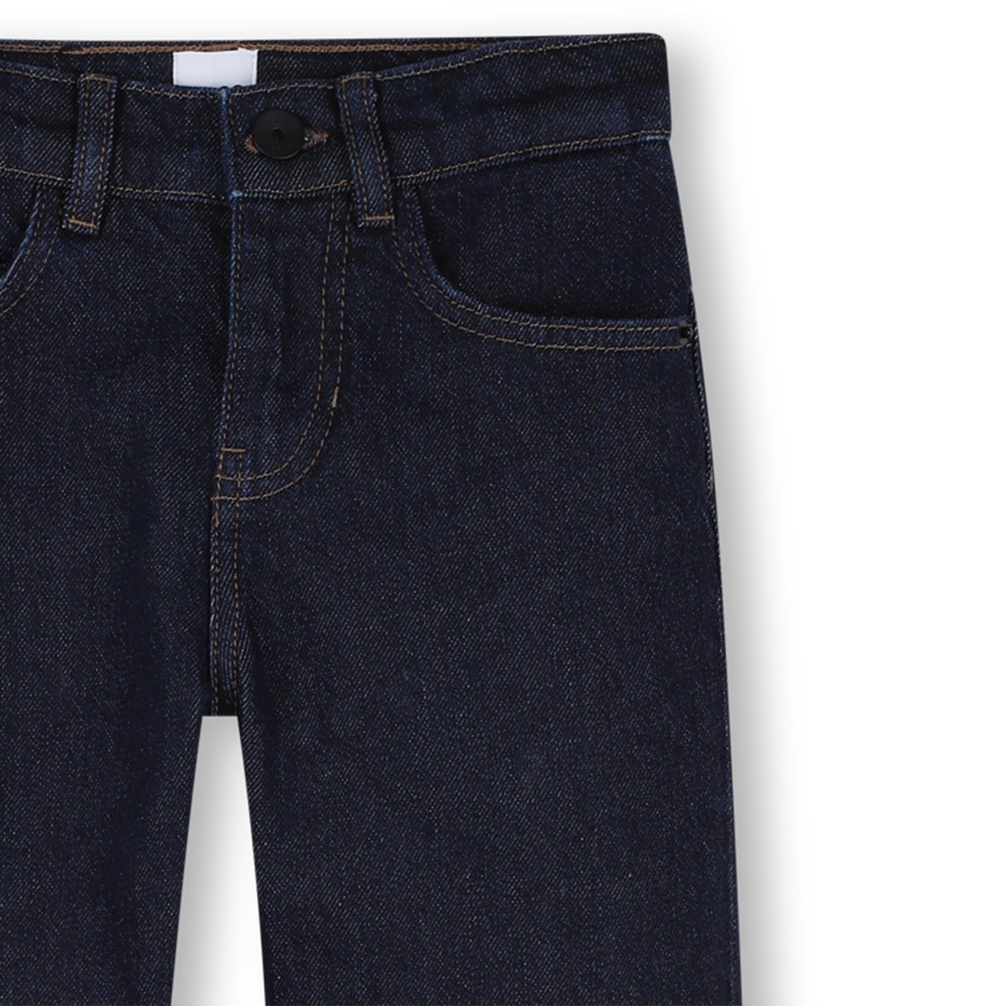 Boys Regular Fit Denim Pants in Dark Blue Hugo Boss
