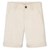 Cotton Chino Shorts with Turned-Up Hem Hugo Boss