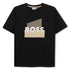 Cotton Jersey Short Sleeve T Shirt with Graphic Chest Print Hugo Boss