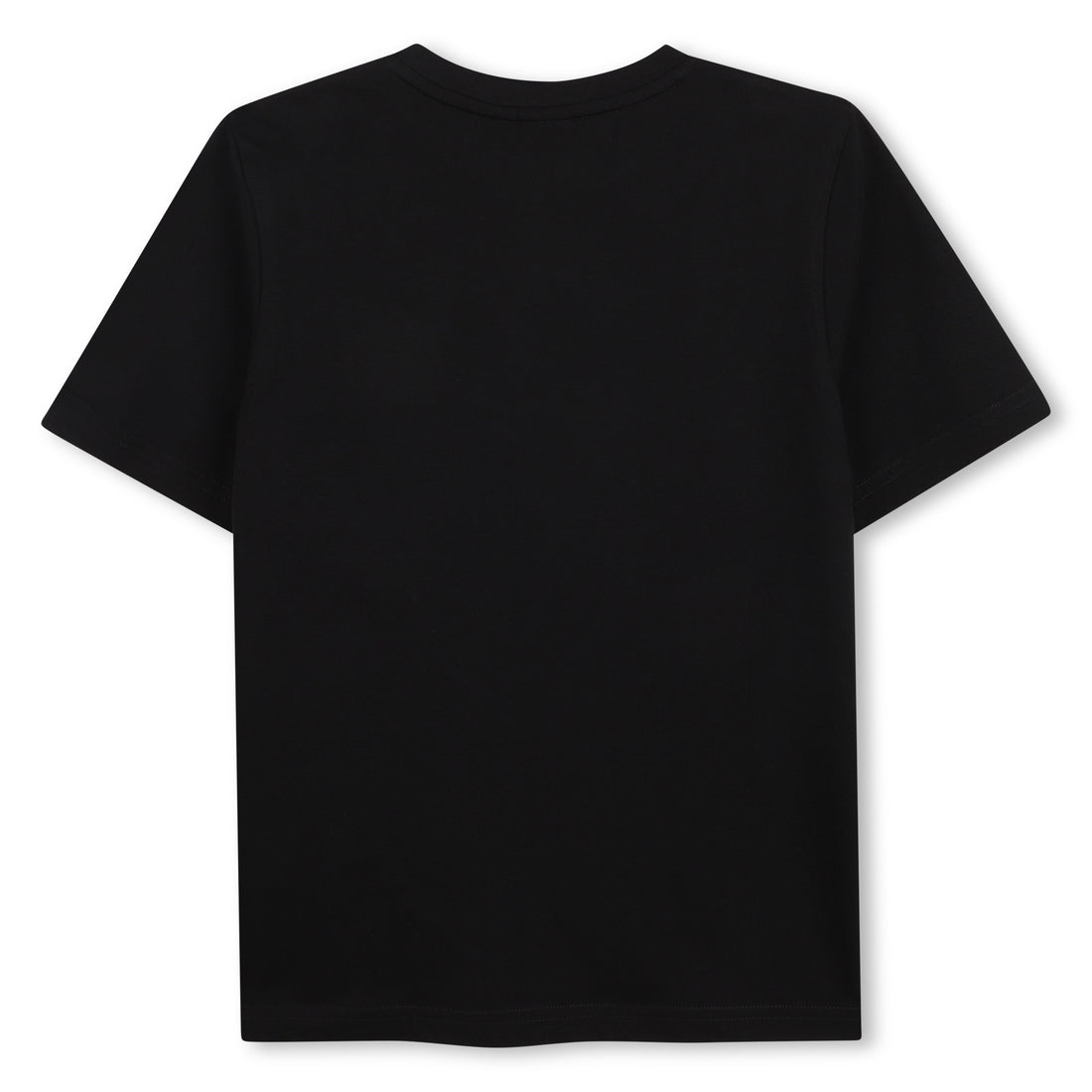 Cotton Jersey Short Sleeve T Shirt with Graphic Chest Print Hugo Boss