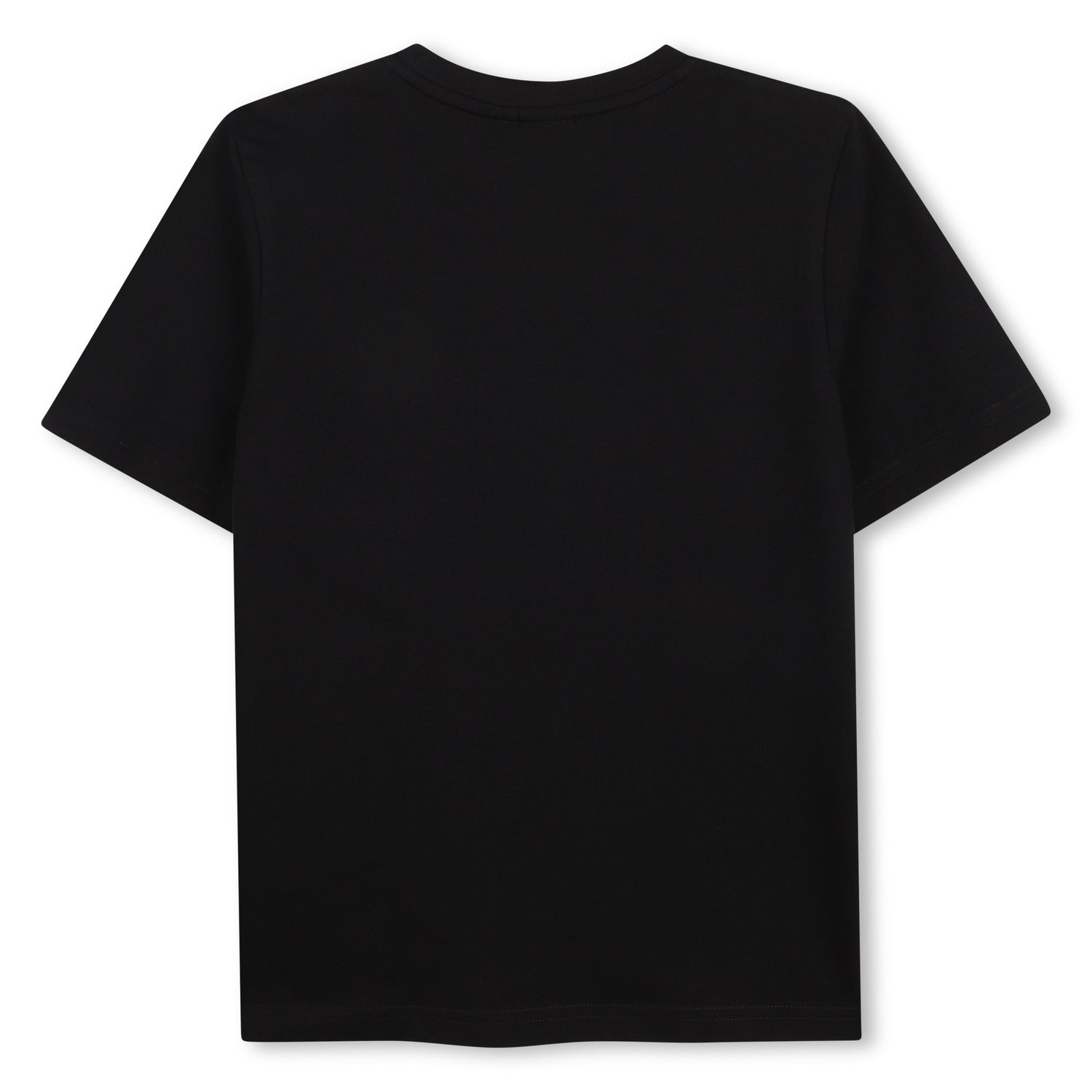 Cotton Jersey Short Sleeve T Shirt with Graphic Chest Print Hugo Boss