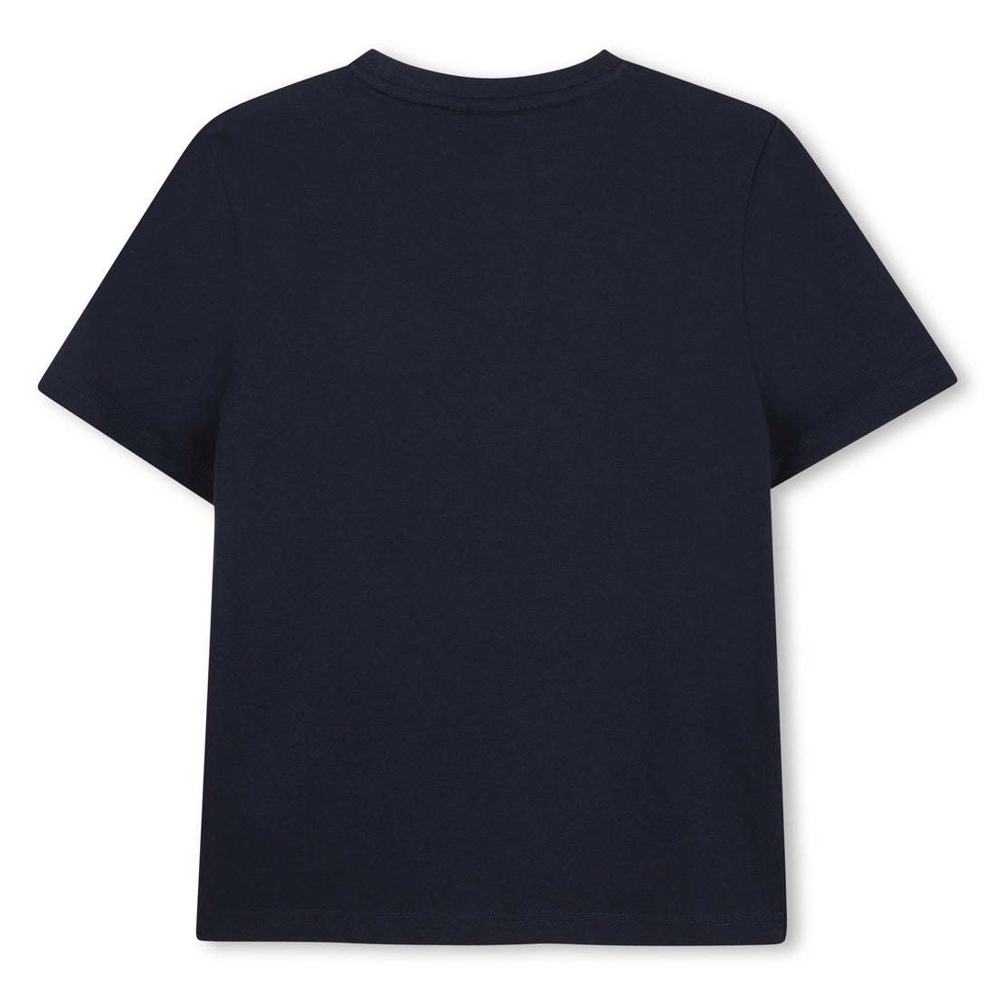 Cotton Jersey Short Sleeve T Shirt with Graphic Chest Print Hugo Boss