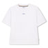Boys Loose Fit Logo T-Shirt in White Hugo Boss