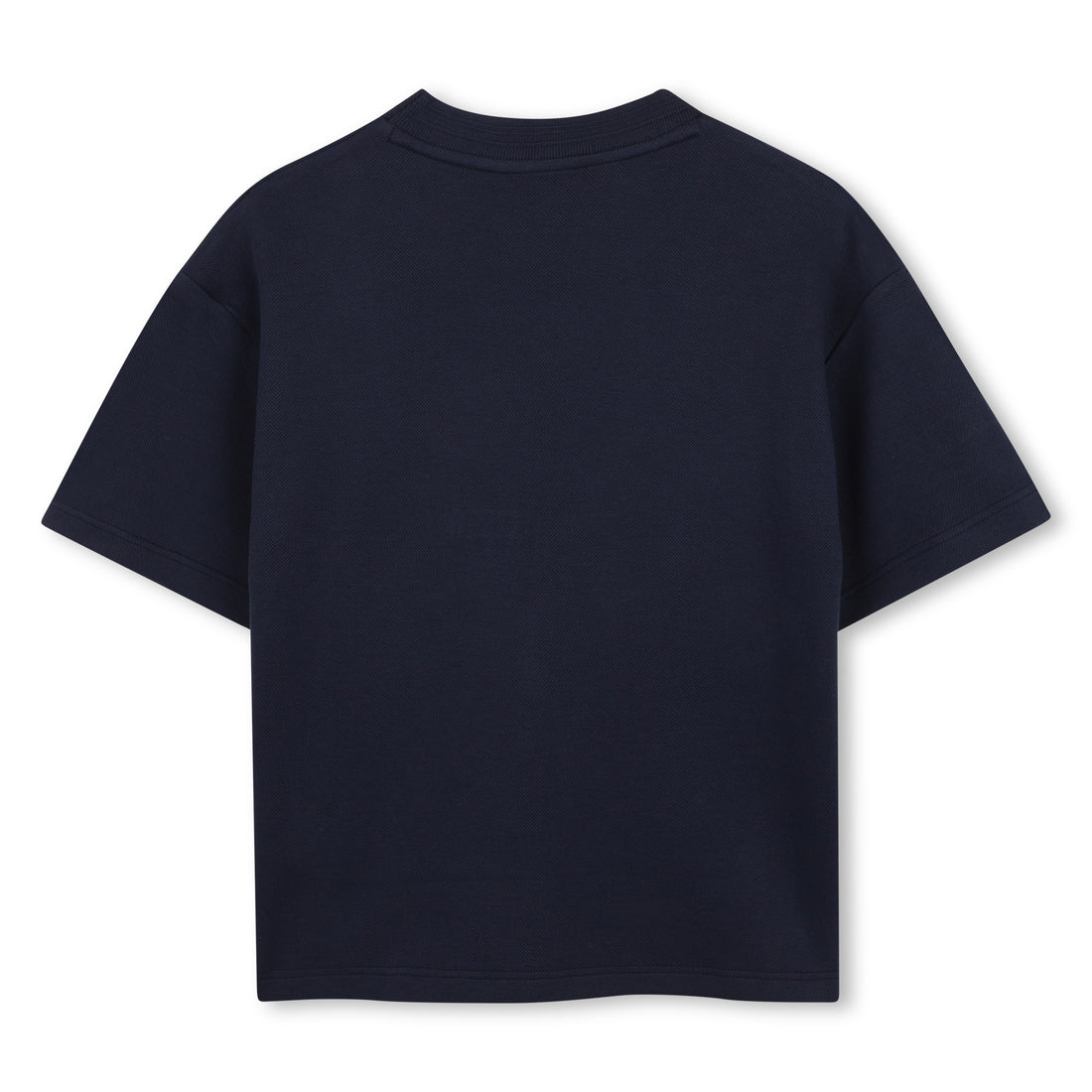 Oversized Cotton Piqué Graphic T Shirt Hugo Boss
