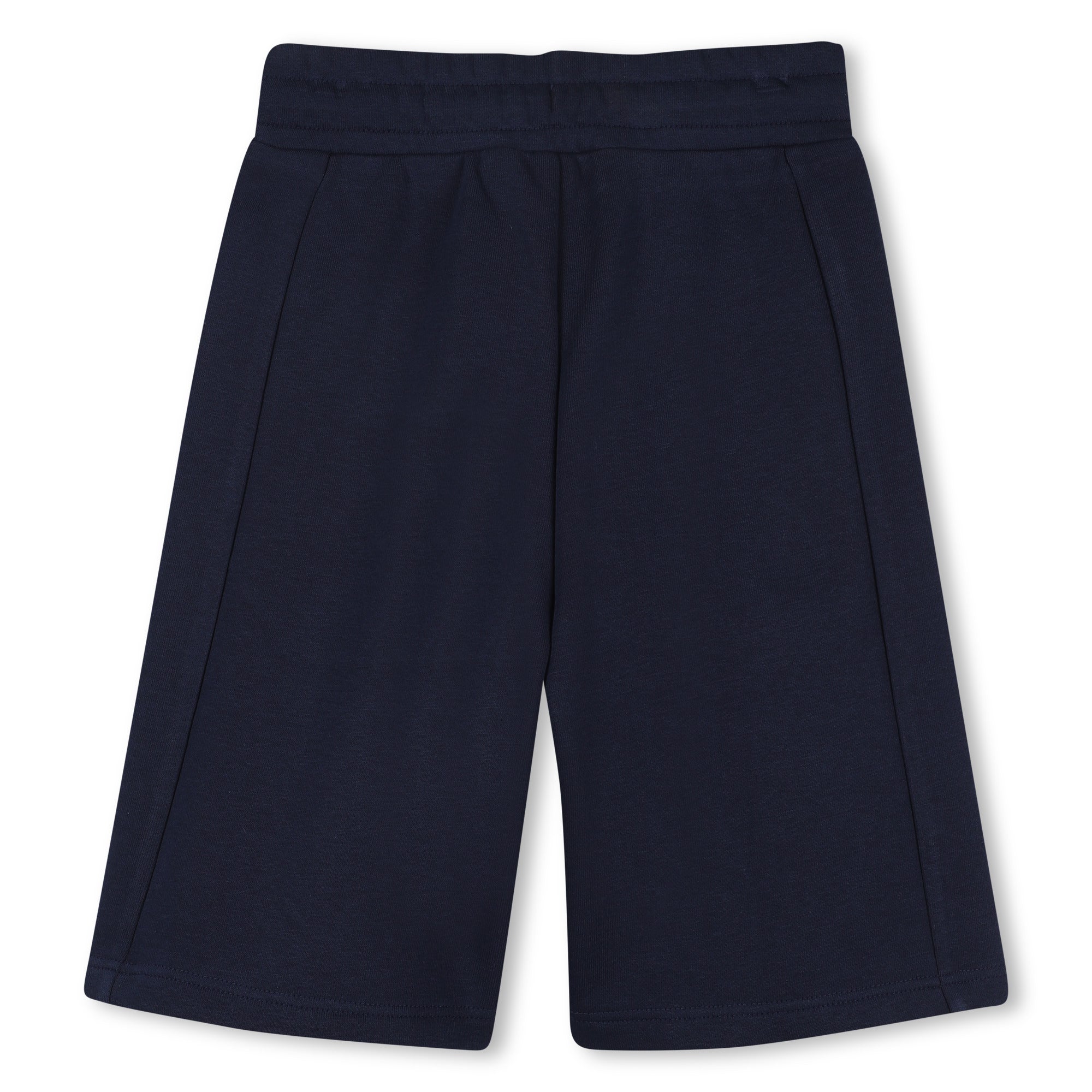 Boys Logo T-Shirt and Bermuda Shorts Set in White and Navy Hugo Boss