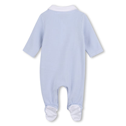 Cotton Waffle Piqué Pyjamas with Polo Collar Hugo Boss