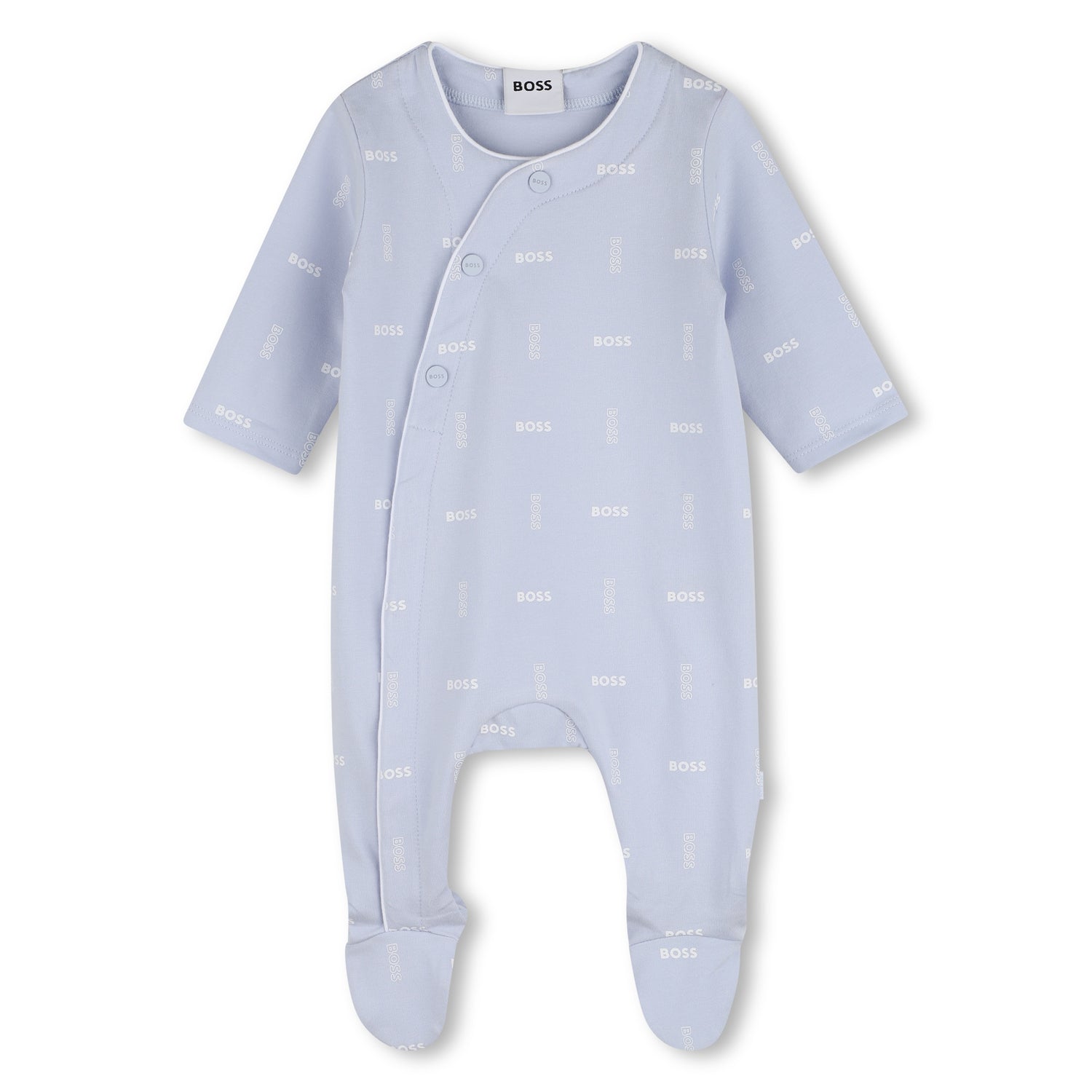 Cotton Jersey Pyjama, Hat and Bib Gift Set Hugo Boss