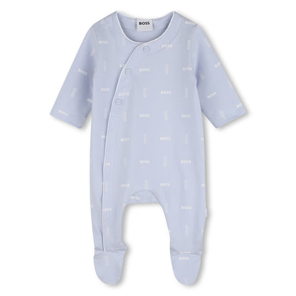 Cotton Jersey Pyjama, Hat and Bib Gift Set Hugo Boss