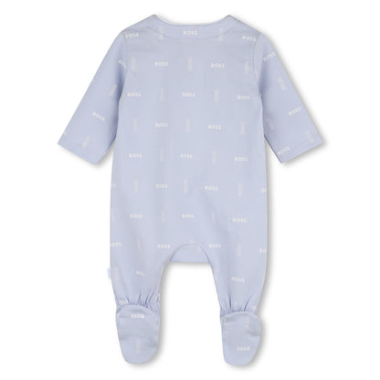 Cotton Jersey Pyjama, Hat and Bib Gift Set Hugo Boss