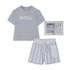 Organic Cotton T-Shirt & Stripe Shorts Gift Set Hugo Boss