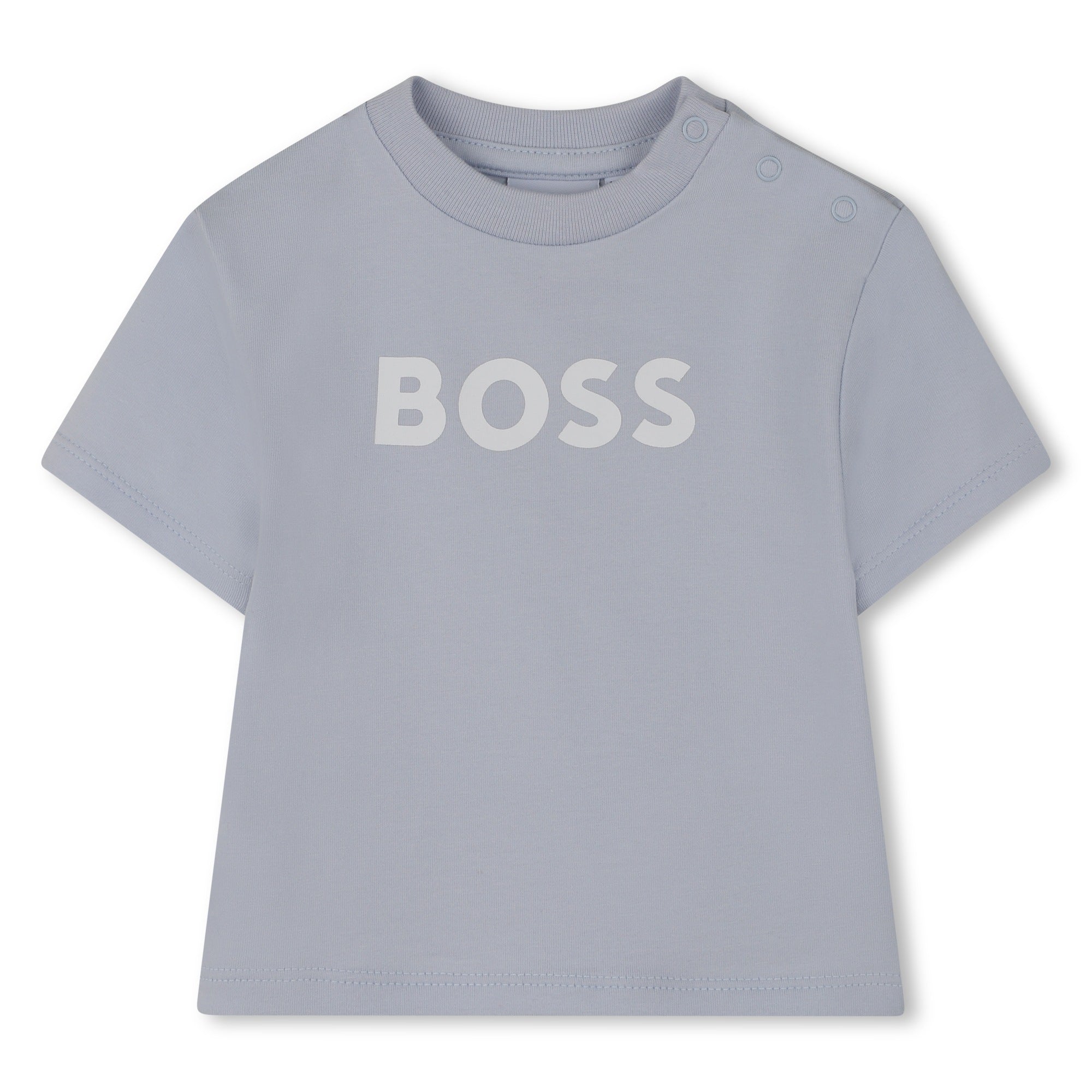 Organic Cotton T-Shirt &amp; Stripe Shorts Gift Set Hugo Boss