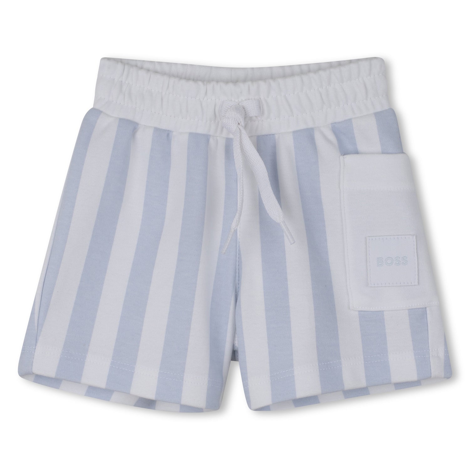 Organic Cotton T-Shirt &amp; Stripe Shorts Gift Set Hugo Boss