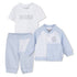 Organic Cotton Cardigan, T-Shirt & Joggers Gift Set Hugo Boss
