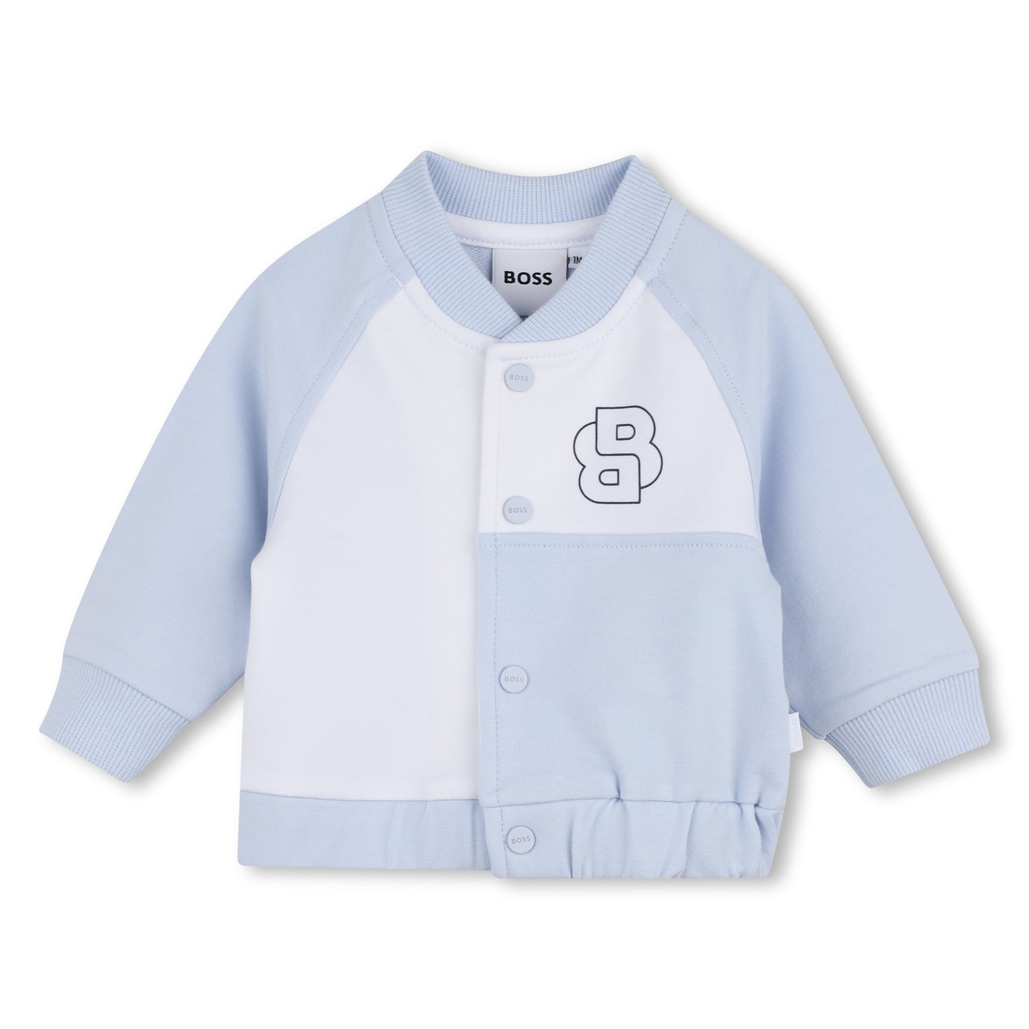 Organic Cotton Cardigan, T-Shirt &amp; Joggers Gift Set Hugo Boss