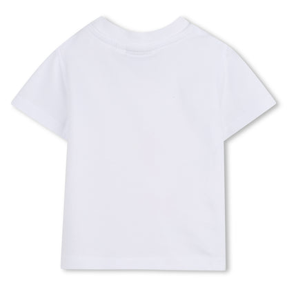 Organic Cotton Cardigan, T-Shirt &amp; Joggers Gift Set Hugo Boss