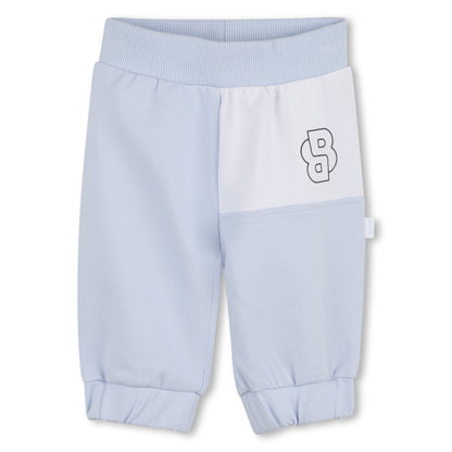 Organic Cotton Cardigan, T-Shirt &amp; Joggers Gift Set Hugo Boss