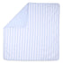 Baby "My First" Bi-Face Striped Blanket in Light Blue Hugo Boss