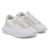 Textile and Suede Low Top Lace Up Sneakers with Cushioned Sole Hugo Boss