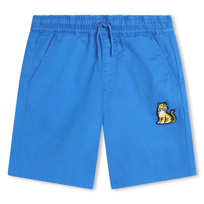 Cotton Twill Bermuda Shorts Kenzo