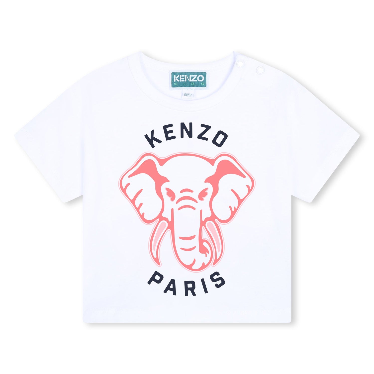 Elephant Print T-Shirt Kenzo
