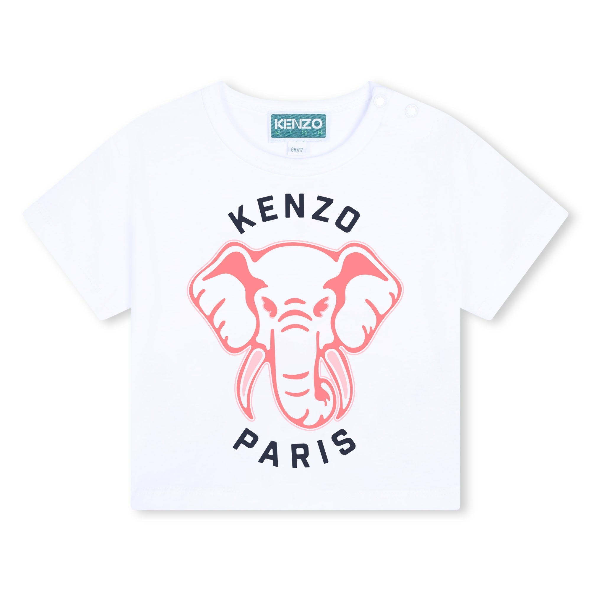 Elephant Print T-Shirt Kenzo