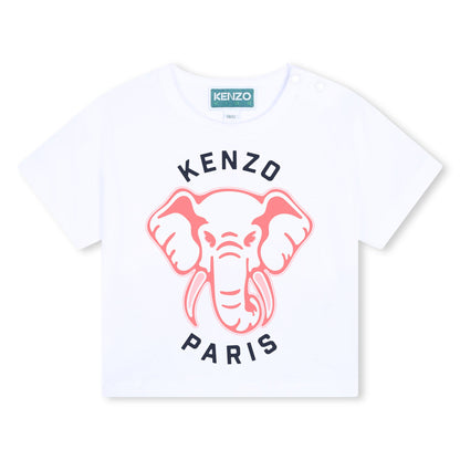 Elephant Print T-Shirt Kenzo