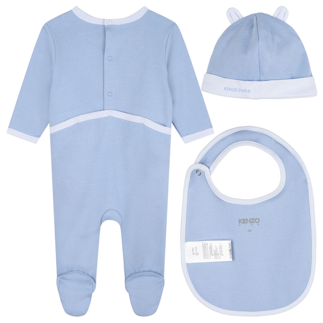 Jumpsuit Bib &amp; Hat Set Kenzo